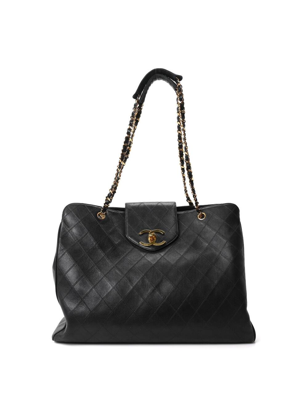 Chanel Calfskin Stitched Xl Weekender #339670C52B